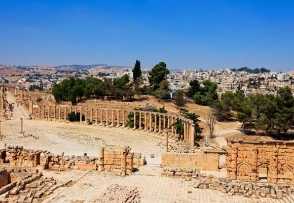 Die archäologische Stadt Jerash
